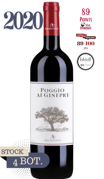 POGGIO AL GINEPRI IGT, 2020