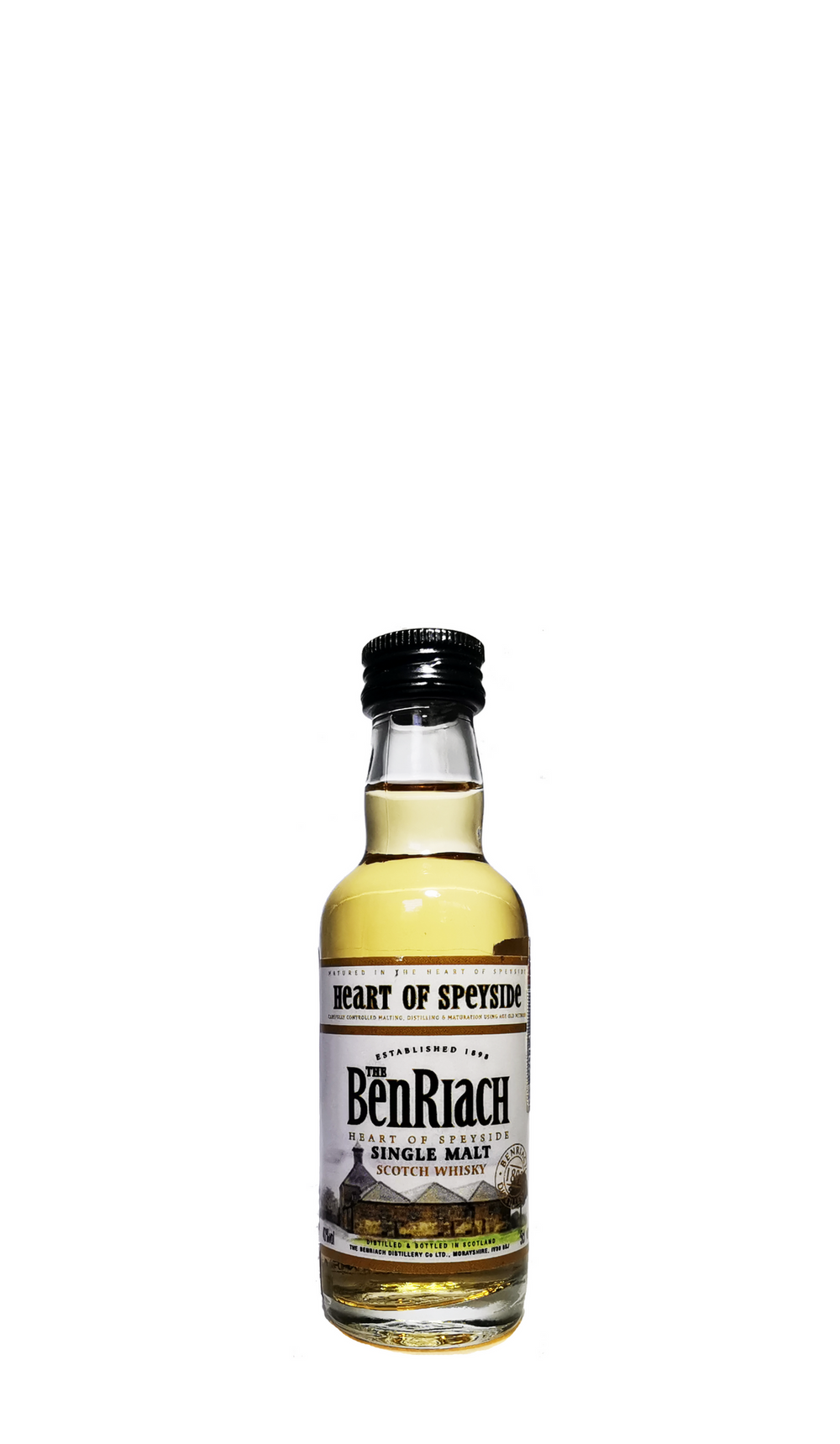 Benriach “HEART OF SPEYSIDE“, Formato 50 ML - Venta de Vinos Selectos Europeos | Terra & Mondo