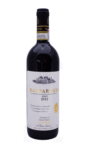 BARBARESCO ASILI DOCG, 2012